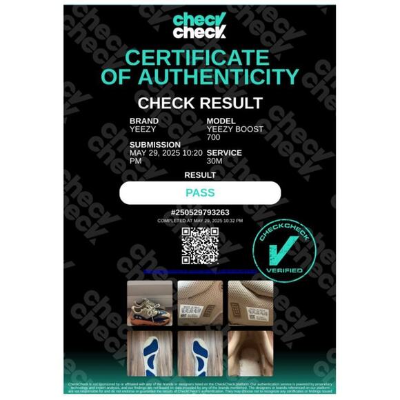 adidas Yeezy Boost 700 Enflame Amber Men's size US 10 Beige Brown AUTHENTIC - Picture 11 of 16